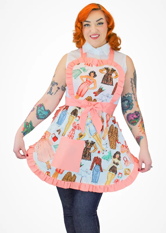 Vintage Paper Dolls Apron #VPPUA