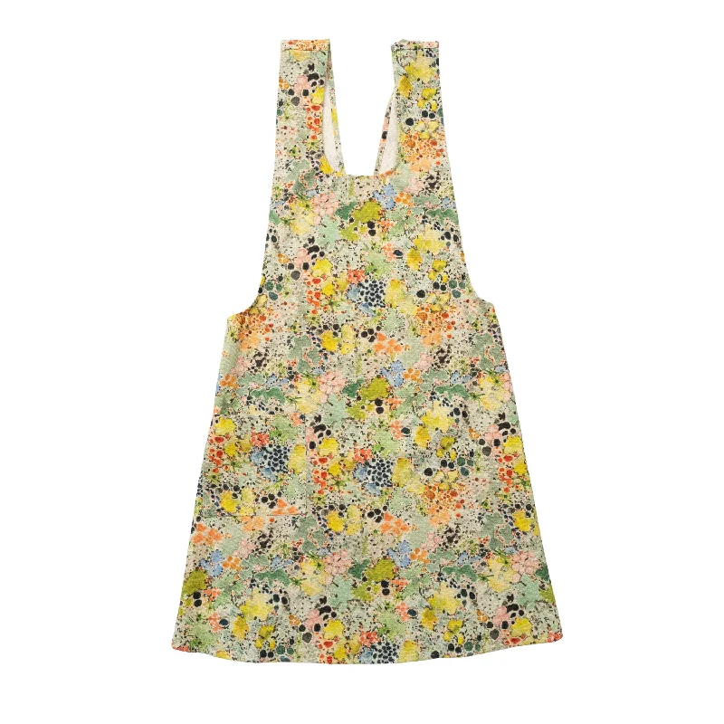 Pinafore Apron- Lichen Texture