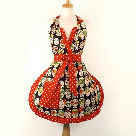 Frida and Skulls Apron #AP741