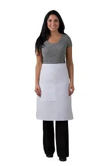 High Quality - One Pocket 3/4-Bistro Apron w/Pencil Divide