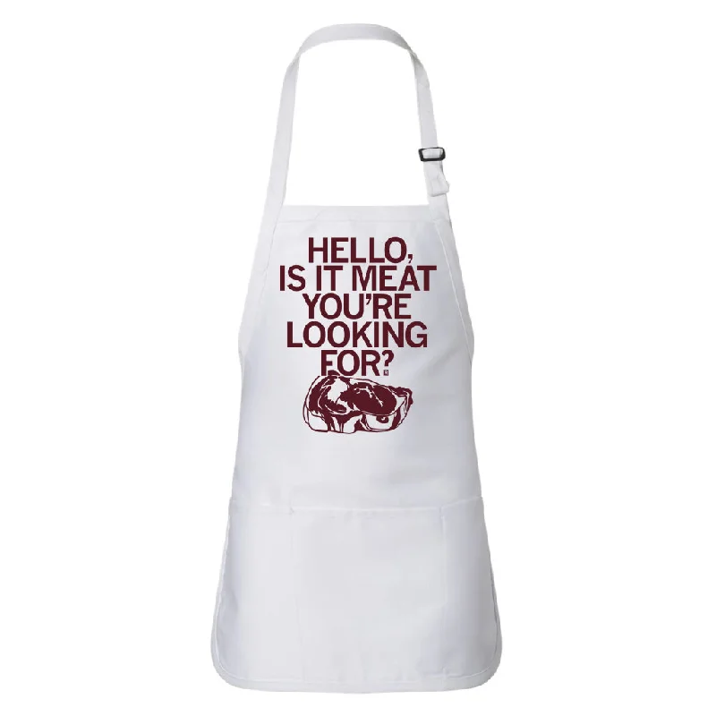 Meat You're Looking For Apron