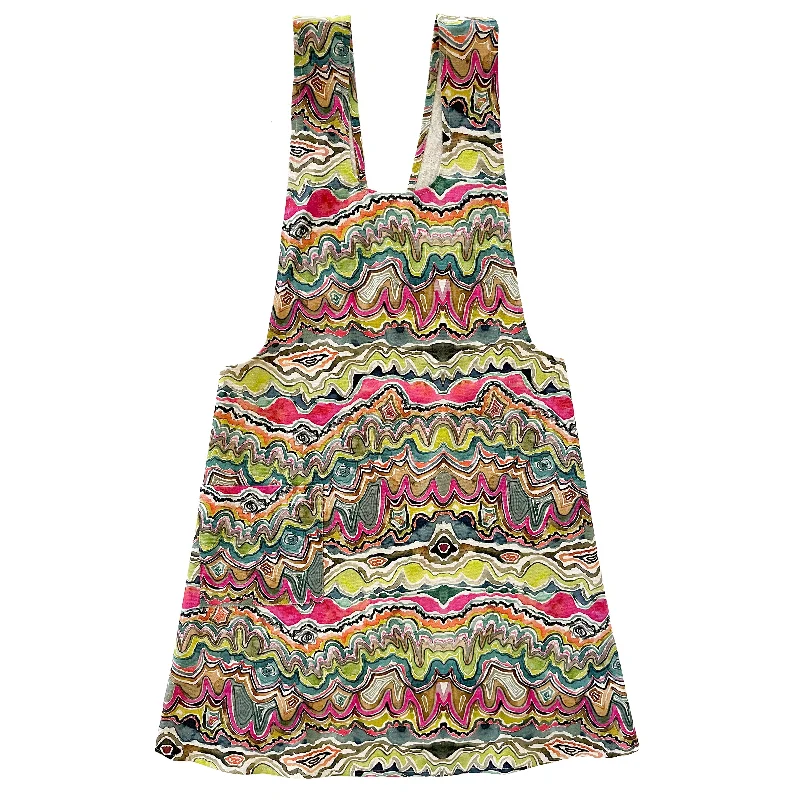 Pinafore Apron- Agate in multi