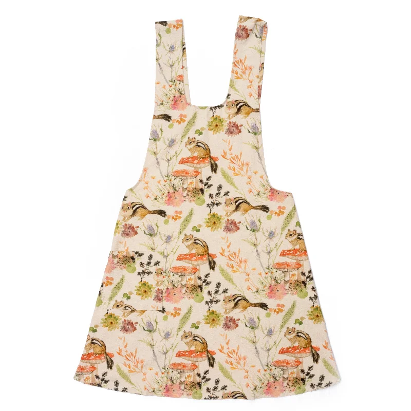 Pinafore Apron- Chipmunks