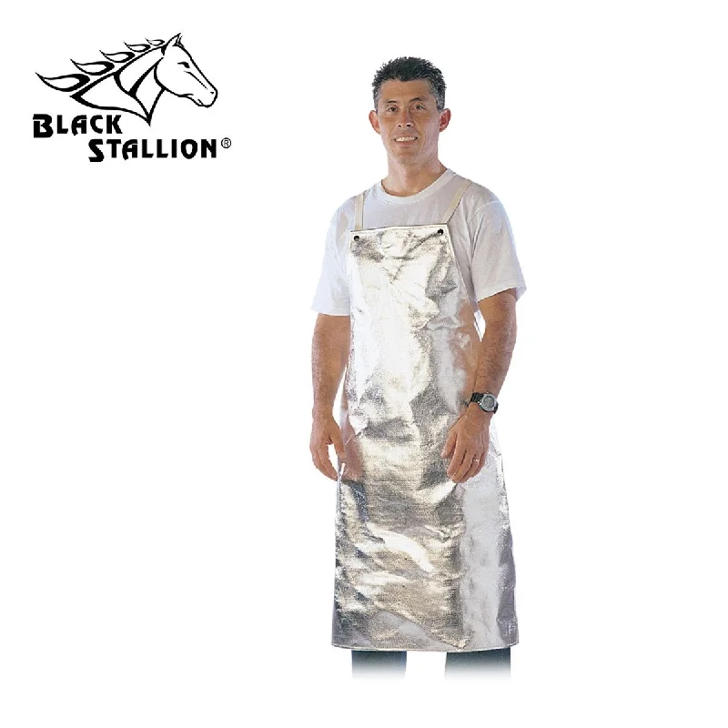 Revco 36AHS 36", 19 oz. Aluminized Caron/Kevlar Bib Apron (1 Apron)