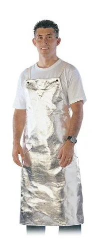 Revco 36AR 36", 17 oz. Aluminized Rayon Bib Apron (1 Apron)