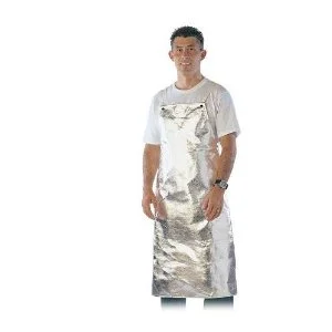 Revco 40AL 40" Aluminized Leather Bib Apron (1 Apron)