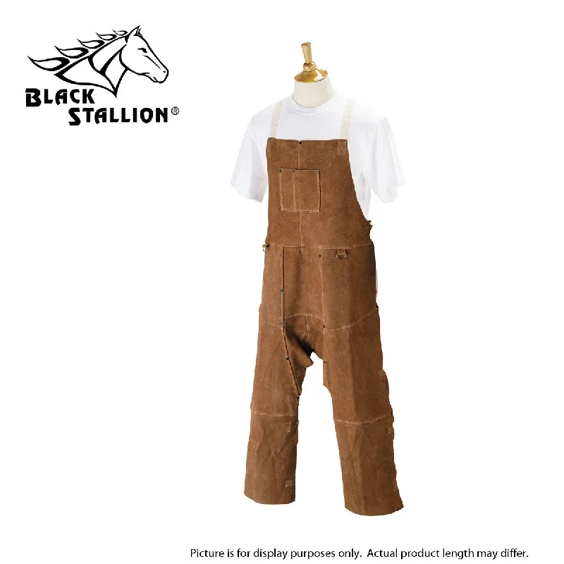 Revco 42SL 42" Side Split Cowhide Leather Split Leg Apron (1 Apron)