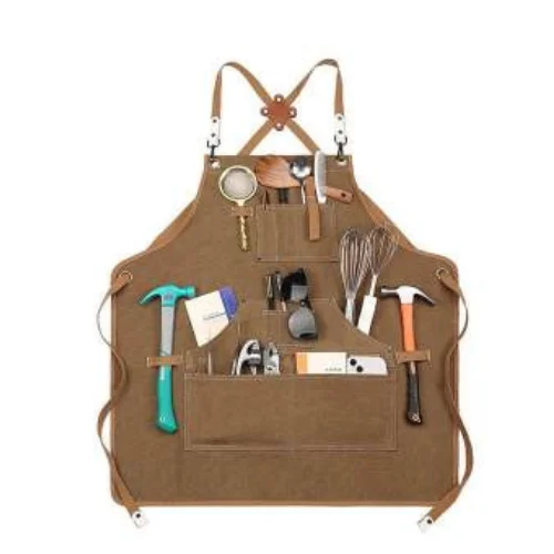 Apron  Heavy Duty Duck Canvas  - Brown