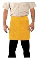 Tillman 4118 24" x 18" Brown Leather Apron (1 Apron)