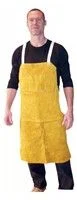 Tillman 4236 24" x 36" Premium Brown Leather Bib Apron (1 Apron)