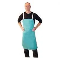 Tillman 6236 24" x 36" Green Flame Retardant Bib Apron (1 Apron)