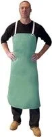 Tillman 6242 24" x 42" Green Flame Retardant Bib Apron (1 Apron)