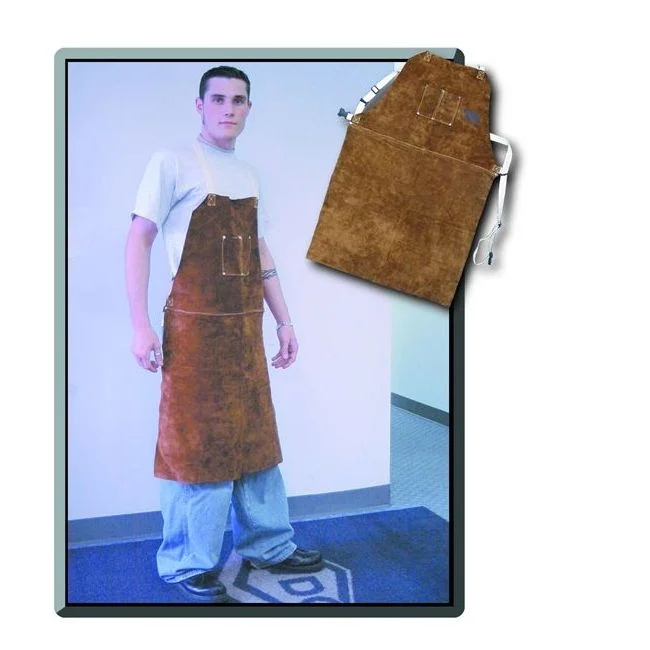 Weldmark WM883220 Leather Welders Bib Apron 24" X 36" (Pkg. of 36)