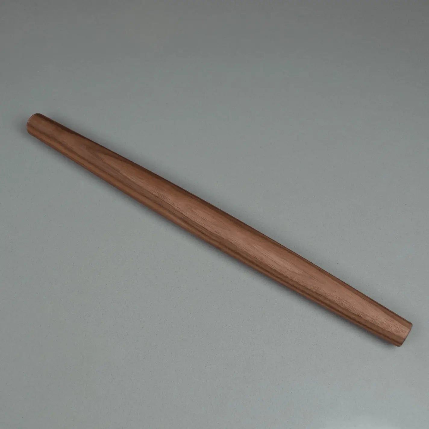 17.5" Walnut Wood French Tapered Rolling Pin