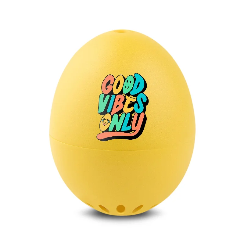 Brainstream Good Vibes BeepEgg Singing and Floating Egg Timer for Boiled Eggs