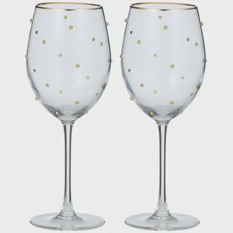 Gimlet S/2 Wine Glass Gold