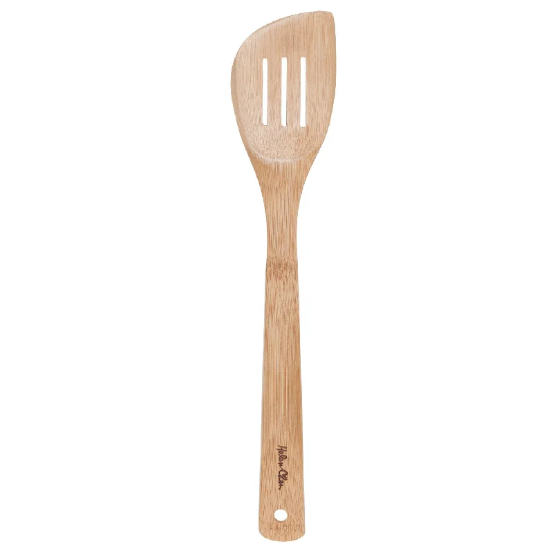 Helen's Asian Kitchen 13 Inch Bamboo Slotted Stir Fry Spatula