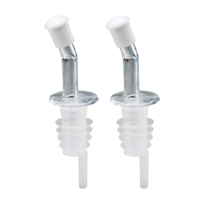 HIC Kitchen Uncle Pietro's Drip-Free Bottle Pourers, Leakproof, Set of 2