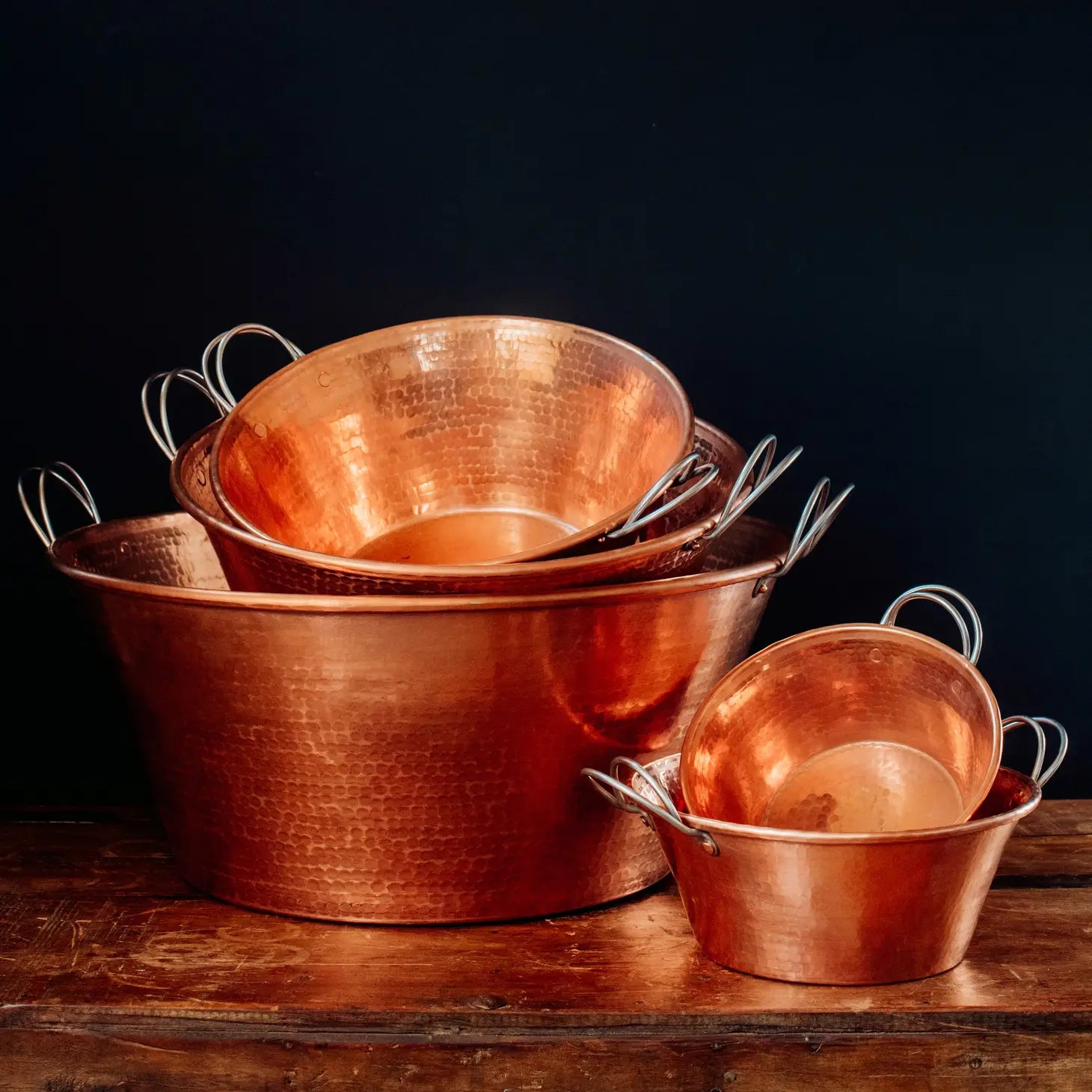 Permian Copper Jam Pans, 8" 1 Qt.