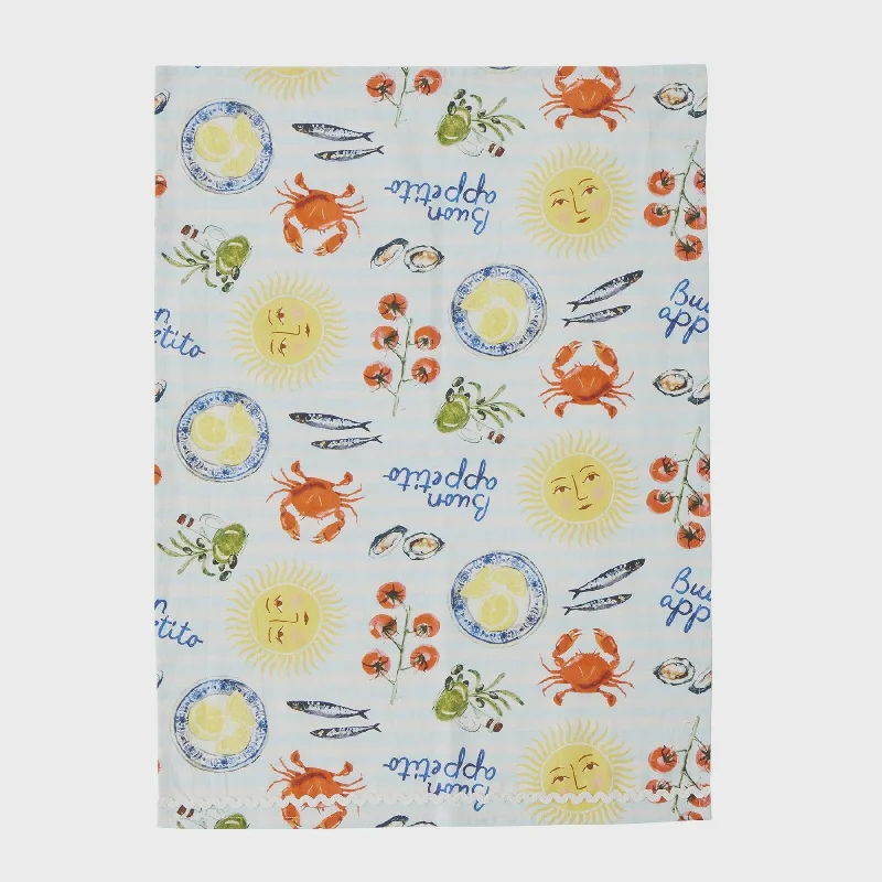 Sicily Cotton Tea Towel