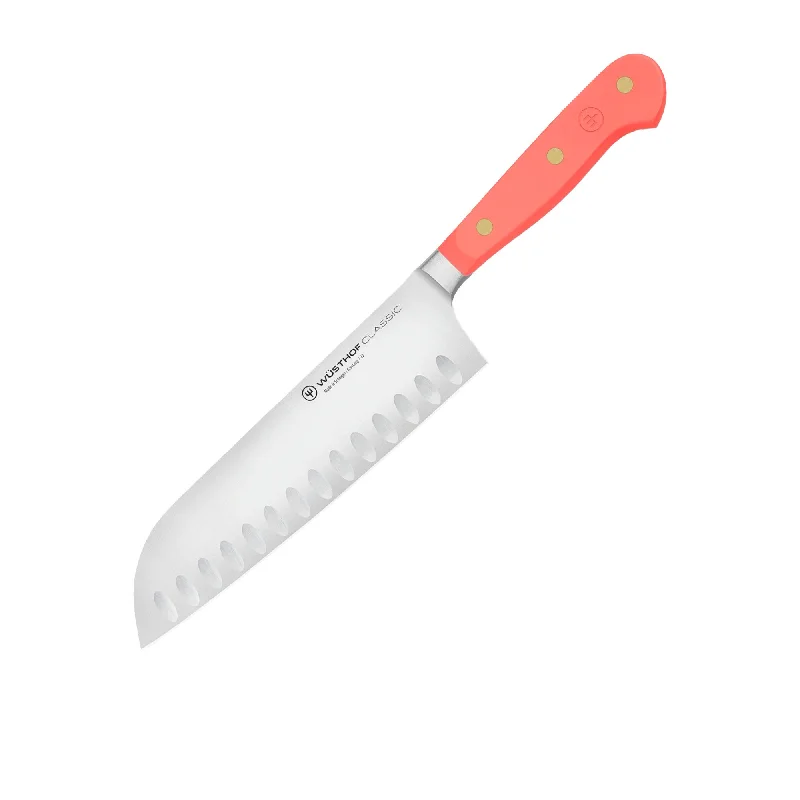 Wusthof Classic Santoku 17cm Coral Peach