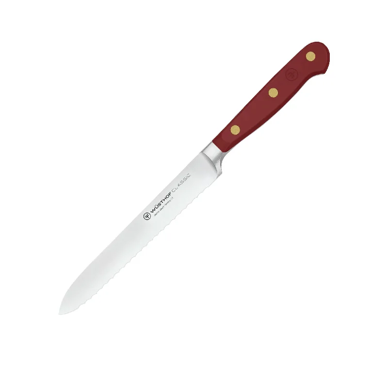 Wusthof Classic Serrated Utility Knife 14cm Tasty Sumac