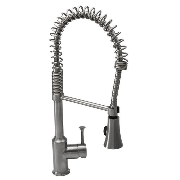 Pekoe Semi-Professional Single Handle Pull Down Kitchen Faucet 2.2 GPM