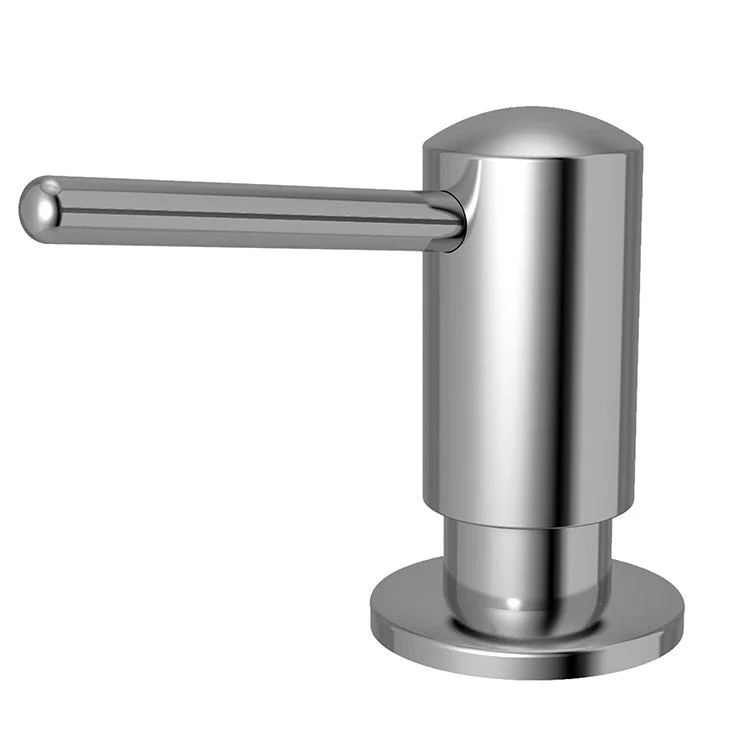 Universal Deck-Mount Liquid Soap Pump Dispenser - Polished Chrome