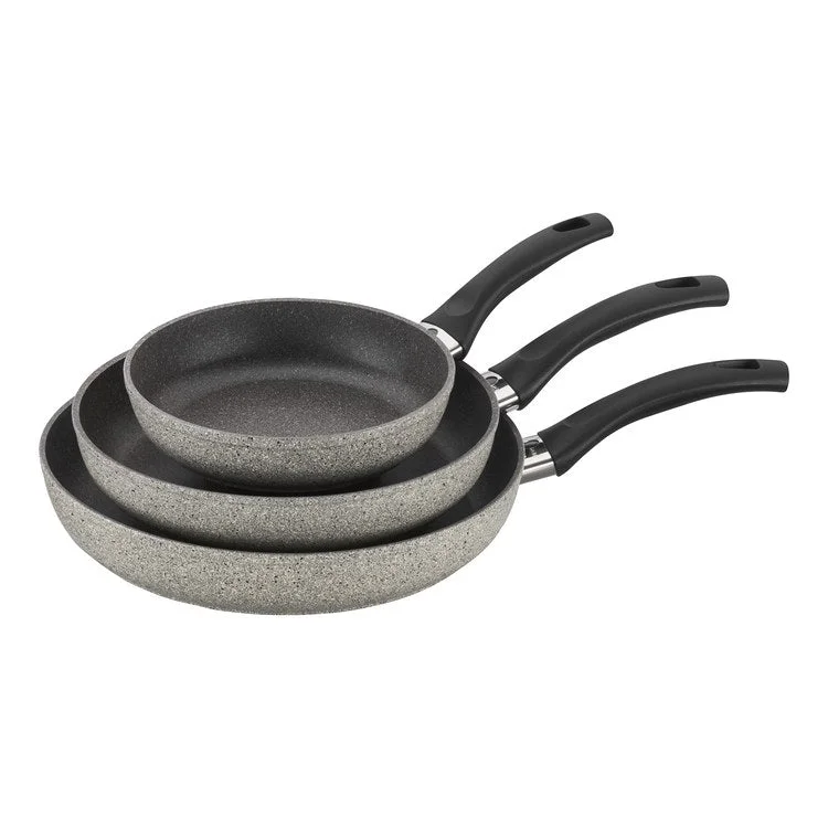 Parma Forged Aluminum Three-Piece Nonstick Fry Pan Set