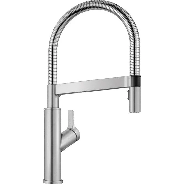 Kitchen Faucet Solenta Semi-Pro 1 Lever CALGreen Stainless Steel 1.5 Gallons per Minute