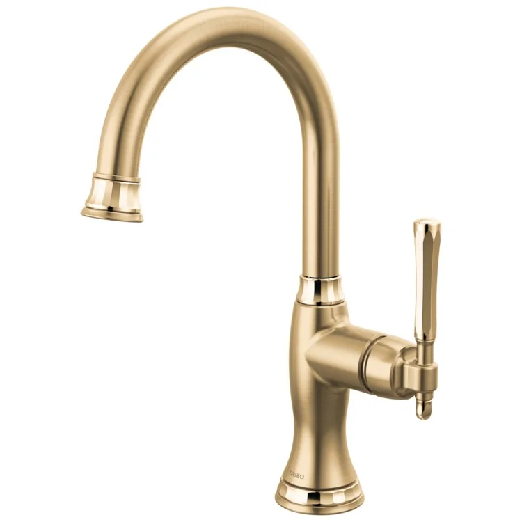 Bar Faucet Tulham 1 Lever ADA Luxe Gold/Polished Gold 1.8 Gallons per Minute