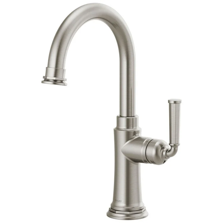 Bar Faucet Rook 1 Lever ADA Brilliance Stainless 1.8 Gallons per Minute