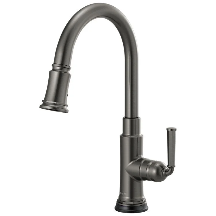 Kitchen Faucet Rook SmartTouch Pull Down 1 Lever ADA Brilliance Luxe Steel 1.8 Gallons per Minute