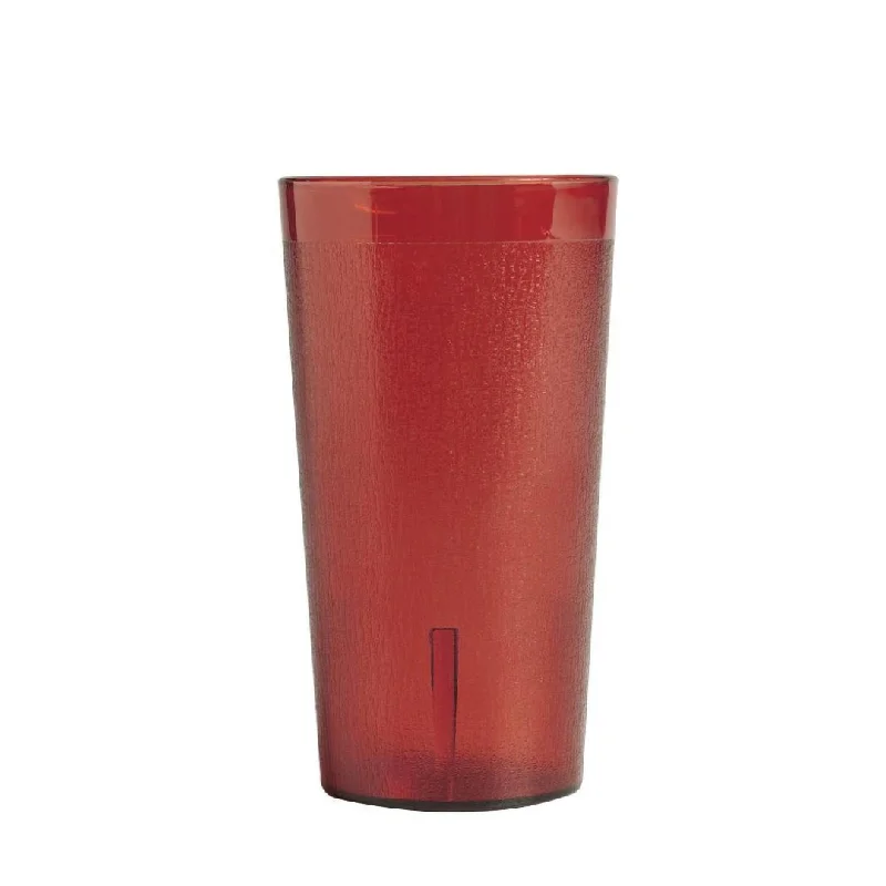 Cambro 7.8 Oz Plastic Tumbler, Ruby Red