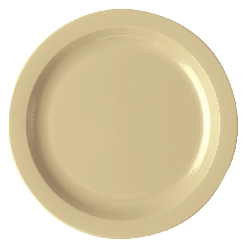 Cambro 9" Narrow Rim Plate, Beige