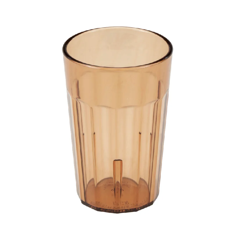 Cambro Newport 7.7 Oz Plastic Tumbler, Amber