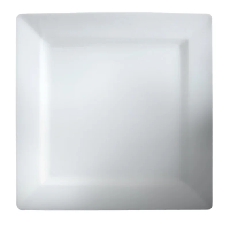 Cameo 10.25" Square Rim Plate, White 12 /Case