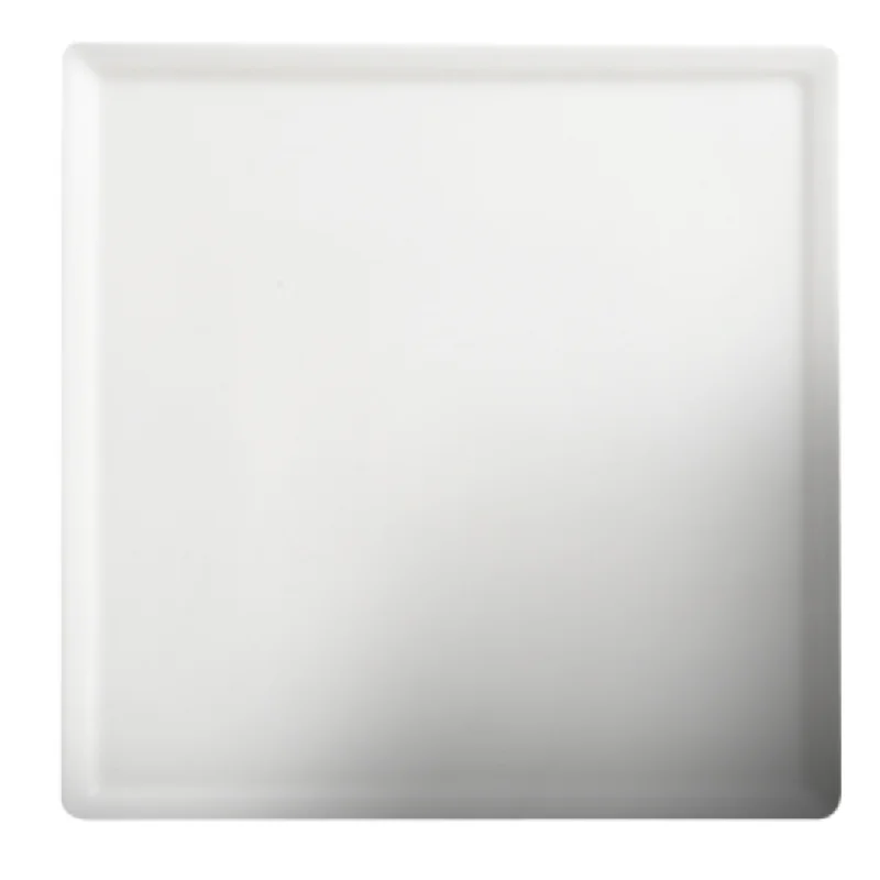 Cameo 11.5" Flat Square Plate, White 12 /Case