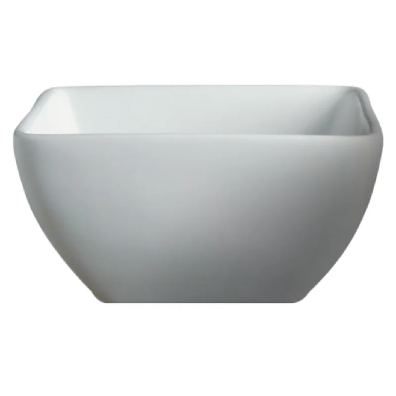 Cameo 38 Oz Square Bowl, White, 18 /Case