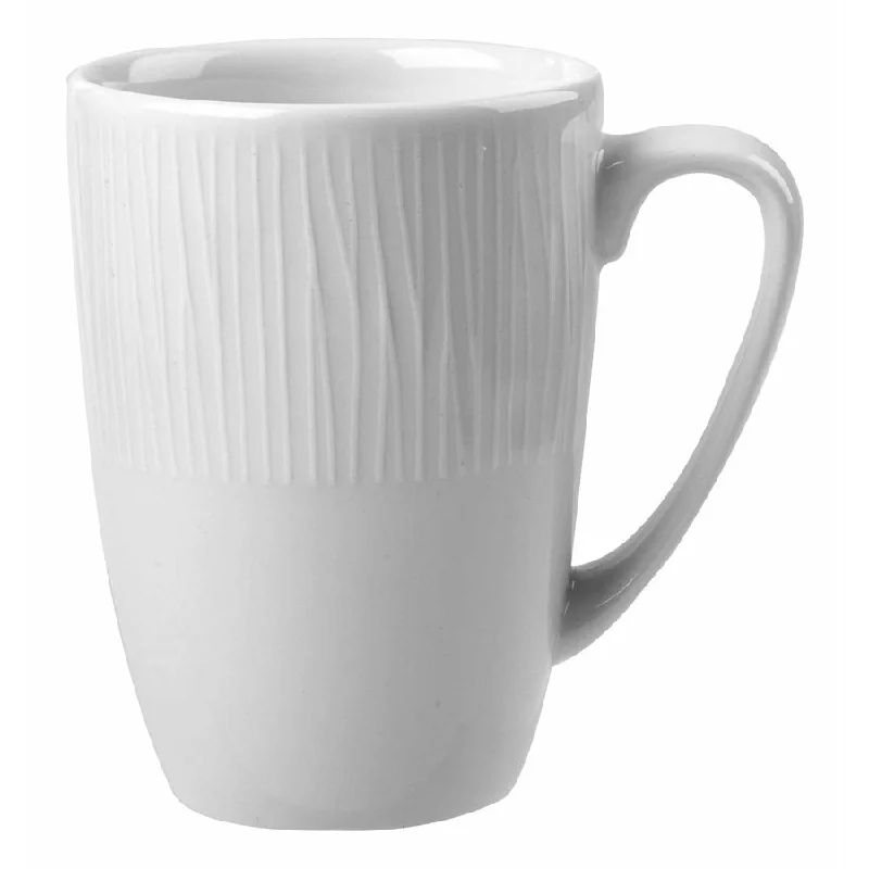 Churchill Bamboo 12 Oz Mug, White 12 /Case - WHBALM12