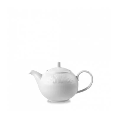 Churchill Bamboo 15 Oz Teapot, White 4 /Case - WHBALB151