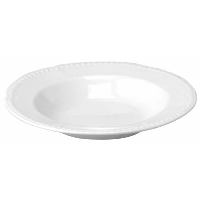 Churchill Buckingham 11.5 Oz Rimmed Soup Bowl, White 24 /Case - W BS9 1