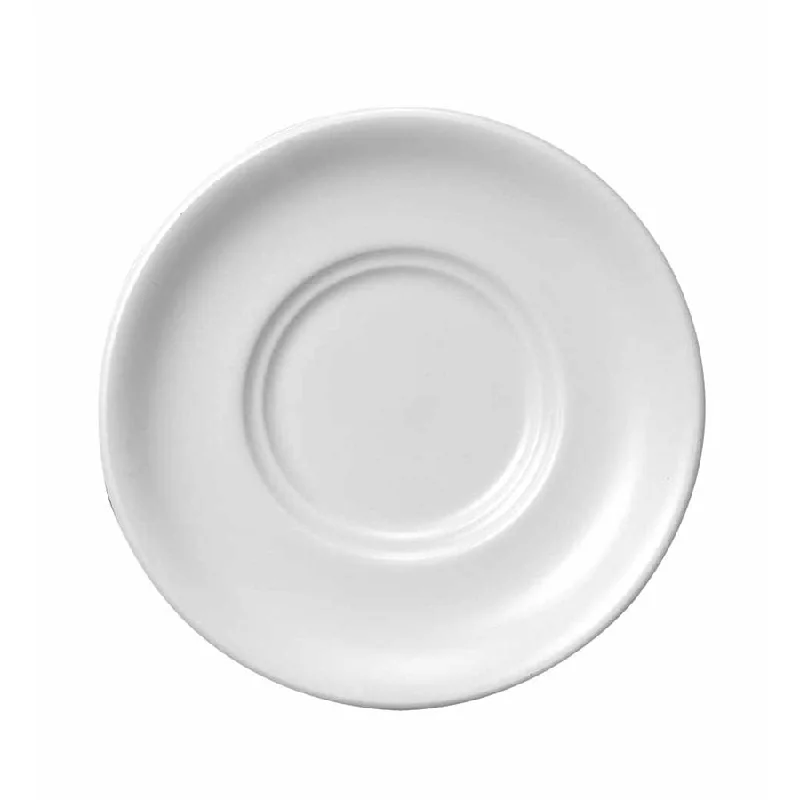 Churchill Holloware 5.88" Saucer, White 24 /Case - WH TSOL1