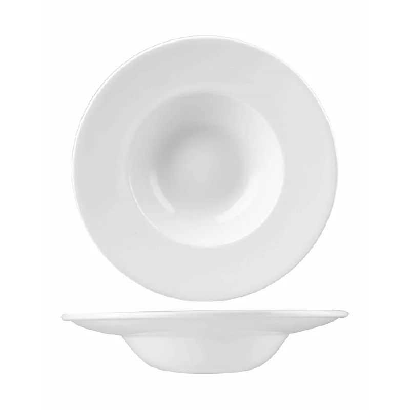 Churchill Profile 10 Oz Wide Rim Bowl, White 12 /Case - WH VWBM