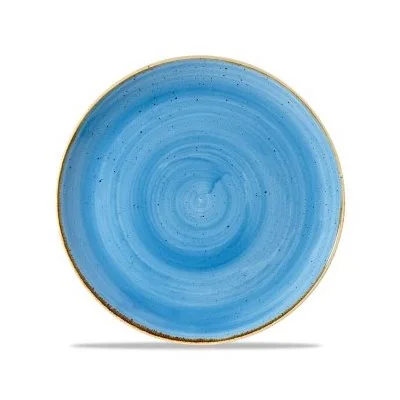 Churchill Stonecast 10.25" Coupe Plate, Cornflower Blue 12 /Case - SCFSEV101