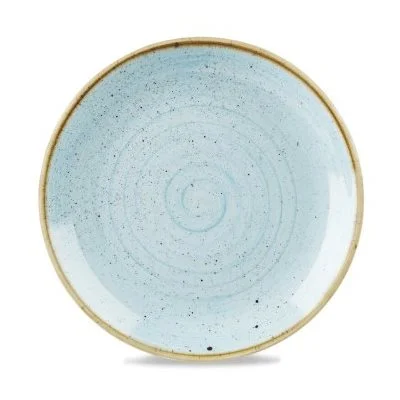 Churchill Stonecast 8.7" Coupe Plate, Duck Egg Blue 12 /Case - SDESEVP81