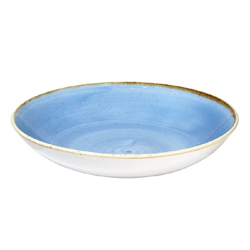 Churchill Stonecast 84.5 Oz Coupe Bowl, Cornflower Blue, 6 /Case - SCFSPLC21