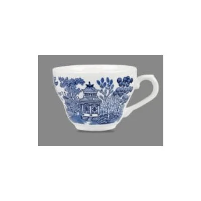 Churchill Vintage Prints 7 Oz Georgian Tea Cup, Blue Willow 12 /Case - BWL GTC7