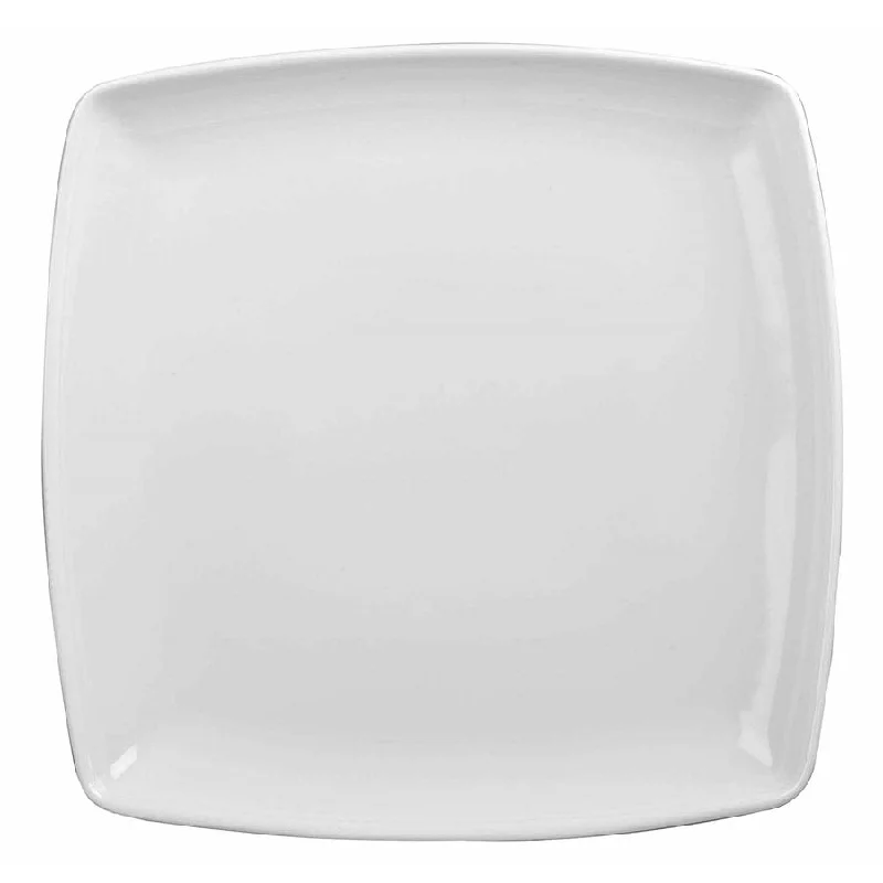 Churchill X Squared+ 12" Deep Square Plate, White, 6 /Case -  WH DS121