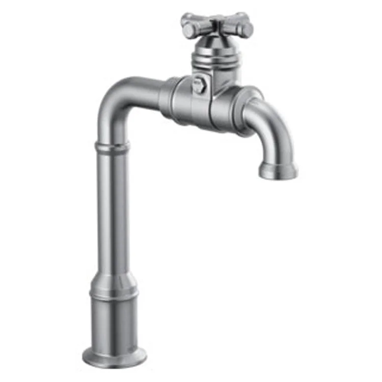 Kitchen Faucet Broderick 4 Inch Spread 1 Cross ADA Arctic Stainless 1.5 Gallons per Minute